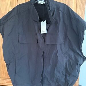 Elan Dark Brown / Black Minimal Vest